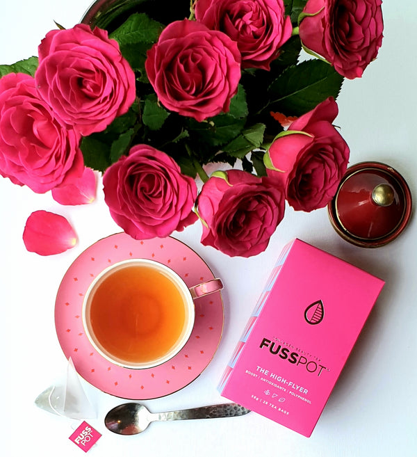 English Breakfast Teabags with Collagen by Fusspot Tea